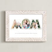 "Golden Mom" - Framed Photo in Faux Gold by Beth Schneider - Framed