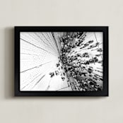 "Mirror" - Art Print in Black and White by LindseyErin - Framed