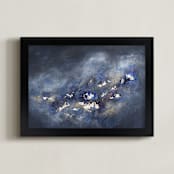 "I Don't Want More" - Art Print in Starlight by Christine Olmstead - Framed