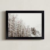 "argentum pair I" - Art Print in bark by Kamala Nahas - Framed