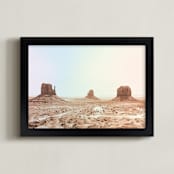 "Life on Mars" - Art Print in white by lulu and isabelle - Framed