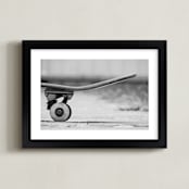 "Interval" - Art Print in black & white by Eliane Lamb - Framed