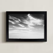 "Inspiration" - Art Print in Black and White by Monica Janes Fine Art - Framed