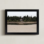 "Tucked away" - Art Print in Forest by Emily Laugherty - Framed