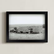 "The Congregation" - Art Print in Black and White by Eric Eikenbary - Framed