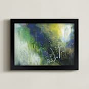"Galaxy No. 2" - Art Print in Night by 2birdstone - Framed