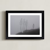 "Century Fog" - Art Print in Desaturated by Becky Nimoy - Framed