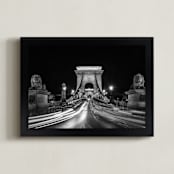 "Unchained" - Art Print in Black and White by Mark Kirby - Framed