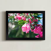 "Spain" - Art Print in Flamenco Pink by Giulia Doyle - Framed