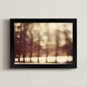 "The Forest for the Trees" - Art Print in Be Brave Beige by Stacy Kron - Framed