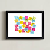 "You Got This, 1 of 2" - Art Print in White by Jayna B - Framed