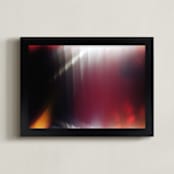 "Experiments with Film 012" - Art Print in Black and Multiple Colors by Arash Fattahi Acosta - Framed