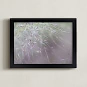 "Natures Pink Spray" - Art Print in Smokey Mauve by Carol Schiraldi - Framed