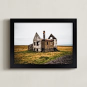 "abandoned 01" - Art Print in stone by Monica Gussow - Framed