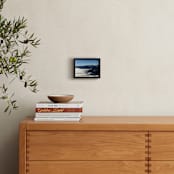 "White Mountains" - Art Print in SKY Blue by Jeff Vilkin - In a Room