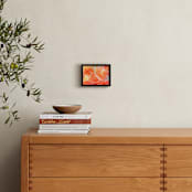 "Waltzing" - Art Print in red and white by NSMARK - In a Room
