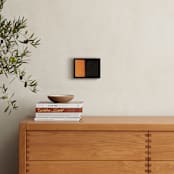 "Experiments With Film 005" - Art Print in Black and Orange by Arash Fattahi Acosta - In a Room