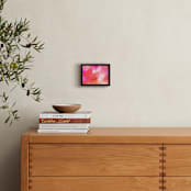 "Colors of a flower " - Art Print in rosy pink by NSMARK - In a Room
