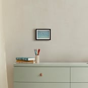 "Musical notes" - Art Print in Blue by Lying on the grass - In a Room