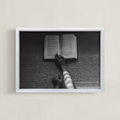 "Book I" - Art Print in Coal by Keely Norton Owendoff - Framed