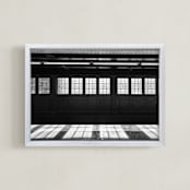 "Light at the end of tunnel #1" - Art Print in nor black by Van Tsao - Framed