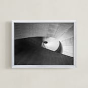 "study the pi" - Art Print in ivory black by Van Tsao - Framed