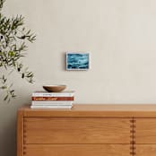 "Vortex" - Art Print in Ocean by ALICIA BOCK - In a Room