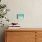 "Laniakea" - Art Print in Sea Green by Artsy Canvas Girl Designs - In a Room