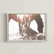 "At Dawn" - Art Print in Sunrise by Robin Ott - Framed