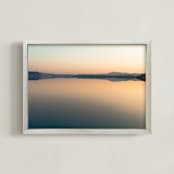 "Little Magadi II" - Art Print in Citrus by David Michuki - Framed