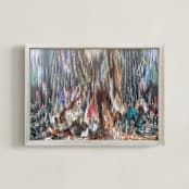 "Enchanted Series - Goblin and Troll Mine" - Art Print in Goblin and Troll Brown by Mariecor Agravante - Framed
