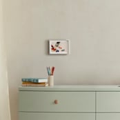 "toy cars" - Art Print in carrot by Morgan Kendall - In a Room
