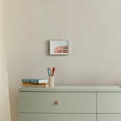 "Le Carrousel" - Art Print in Mint by Paola Benenati - In a Room