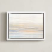 "Anew" - Art Print in sunrise by Nicole Walsh - Framed Canvas