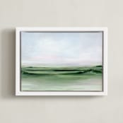 "Dreams of August" - Art Print in Meadow by Nicole Walsh - Framed Canvas