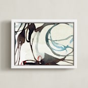 "Cera no 2" - Art Print in Ink by Kelly Ventura - Framed Canvas