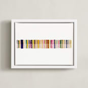 "Your Element" - Art Print in Rainbow by HAPI ART - Framed Canvas