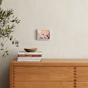 "With You" - Art Print in Beige by Svitlana Martynjuk - In a Room