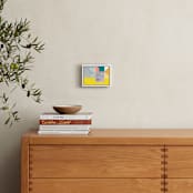 "daydreamer" - Art Print in Sunshine Yellow by Christina Flowers - In a Room