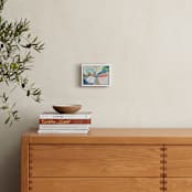 "Love in Idleness" - Art Print in Petal Peach by Mary Gaspar - In a Room