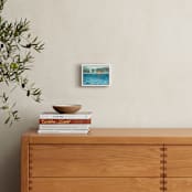 "Eichler Summer" - Art Print in Poolside by Laura Browning - In a Room