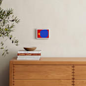 "Organics_5_1_A" - Art Print in Crimson by Alain Castoriano - In a Room