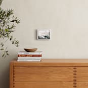 "Ethereal Flow" - Art Print in Ocean Sunset by Melanie Severin - In a Room