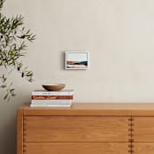 "Sandspit" - Art Print in White by Kayla King - In a Room