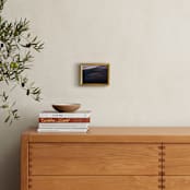 "The Uniqueness of Waves XXI" - Art Print in Twilight Brown by Tal Paz-Fridman - In a Room