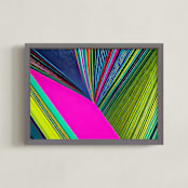"Linya Series 03" - Art Print in Full-Color by Augusto Paolo Bringas Dizon - Framed