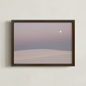 "Desert Dusk I" - Art Print in Dusk by Tania Medeiros - Framed