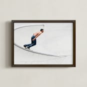 "Saint Skate 03" - Art Print in Color by Asha Nahas - Framed