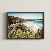 "The Pass No.1" - Art Print in Full Color by Monica Gussow - Framed