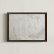"Autumn 03" - Art Print in Ivory by Sara Kraus - Framed